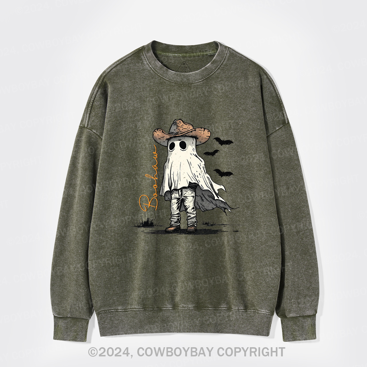 Boos Of The Wild Washed Sweatshirts