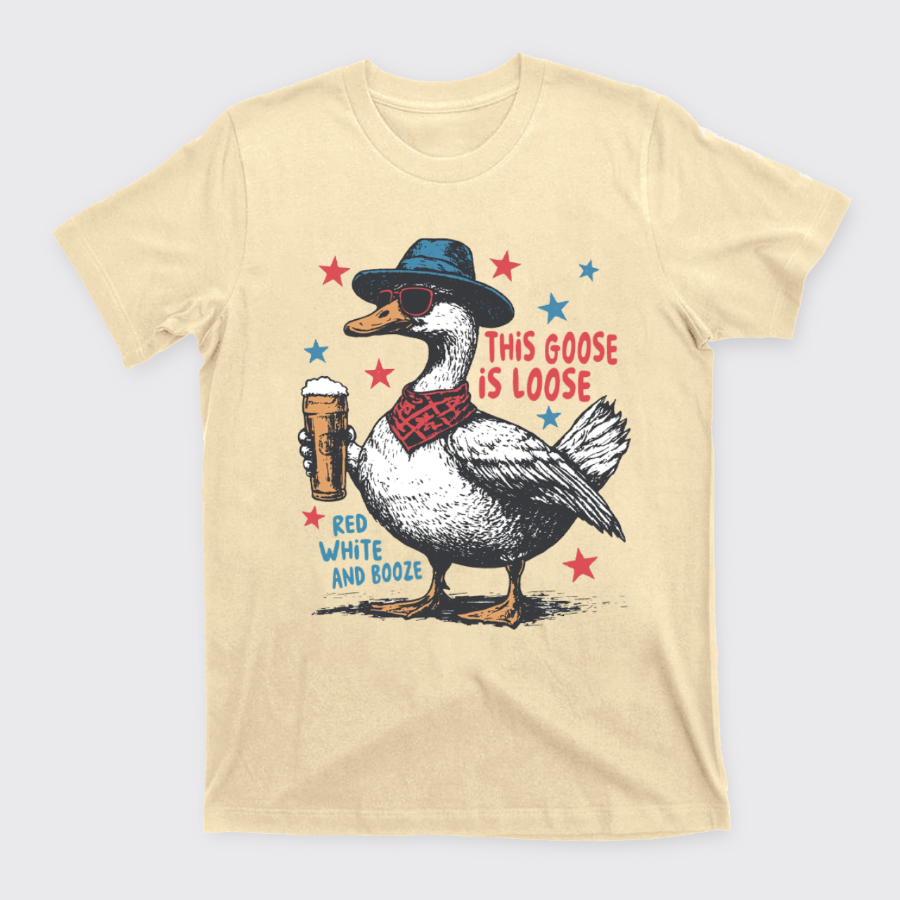 Humorous 4th Of July-This Goose Is Loose T-Shirts