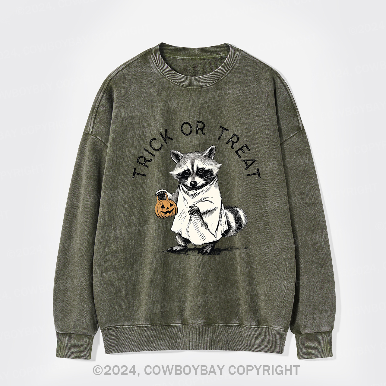 Trick Of Treat Washed Sweatshirts