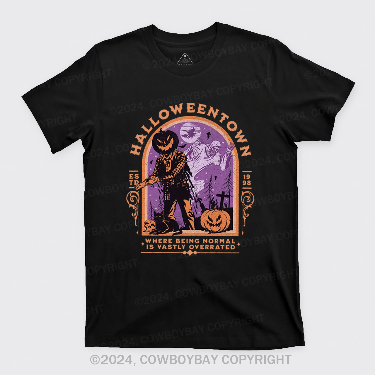 Halloween Pumpkin,EST.1998 T-Shirts