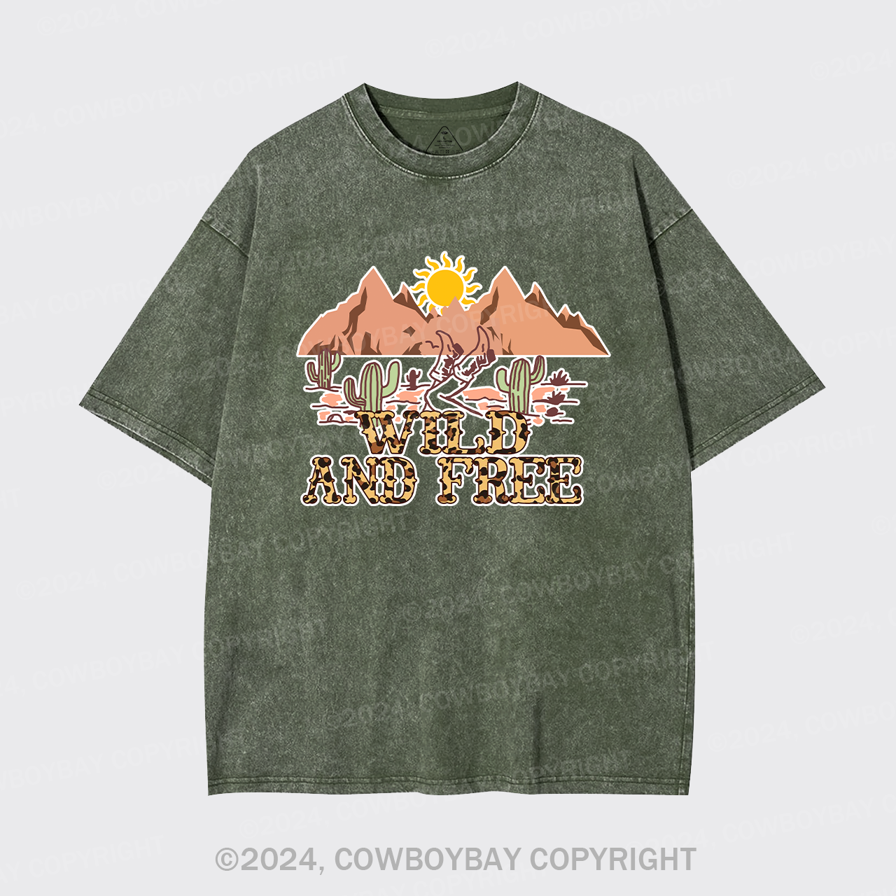 Wild & Free Desert Vintage Garment-dye Tees