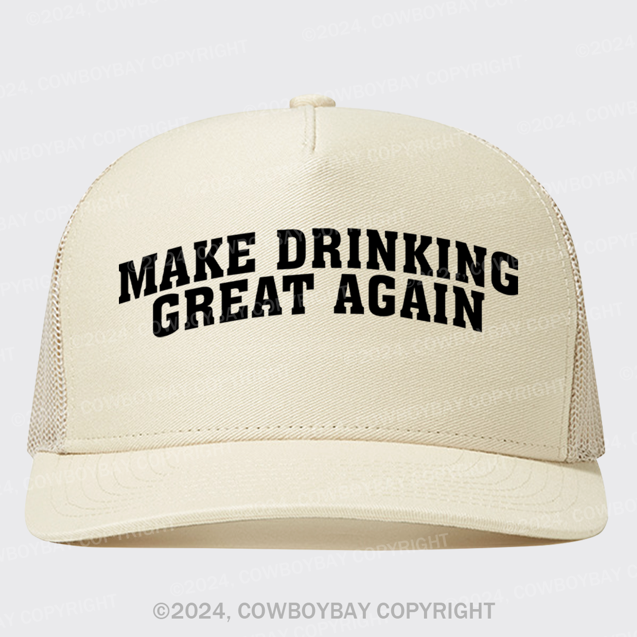 Make Drinking Great Again Trucker Hat