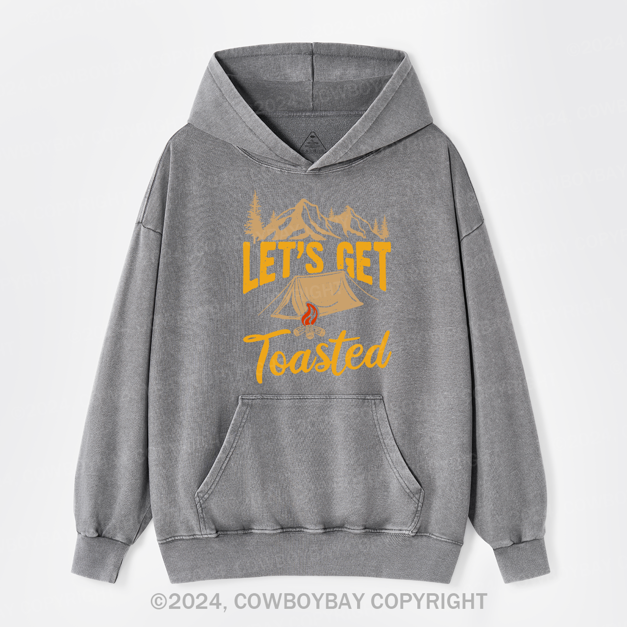 Let��s Get Toasted Garment-Dye Hoodies