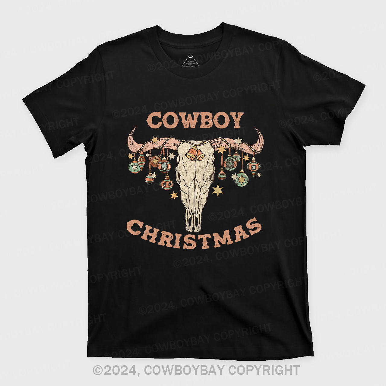 Christmas Cowboy Fantasy glass lamp T-Shirts