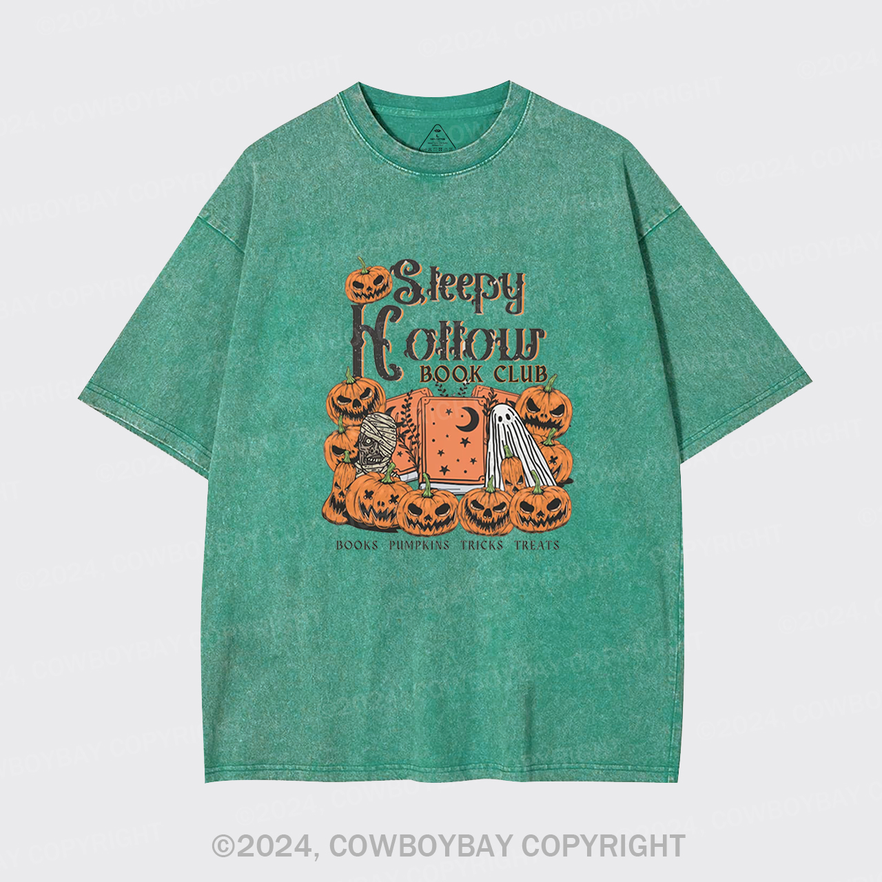 Sleepy Hollow Book Club Garment-dye Tees