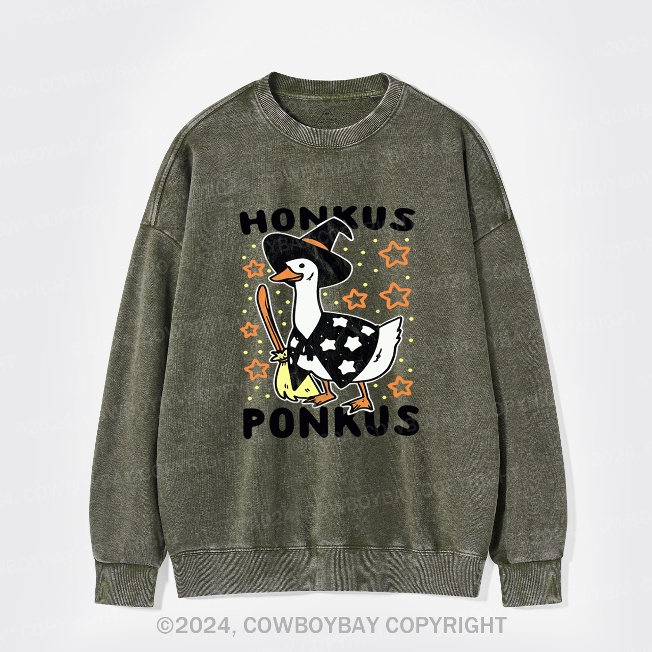 Honkus Ponkus Washed Sweatshirts