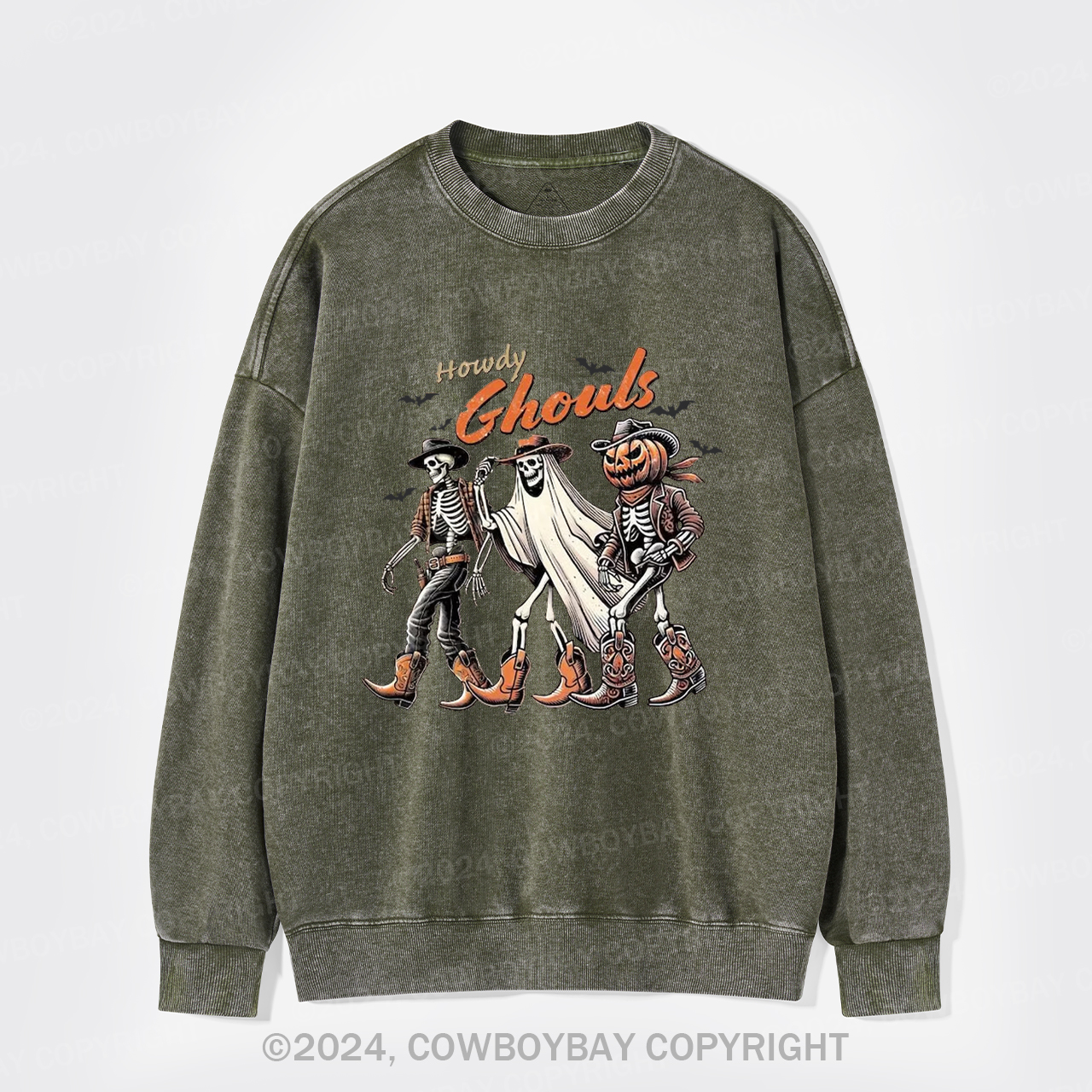 It's Our Turn,Halloween Washed Sweatshirts
