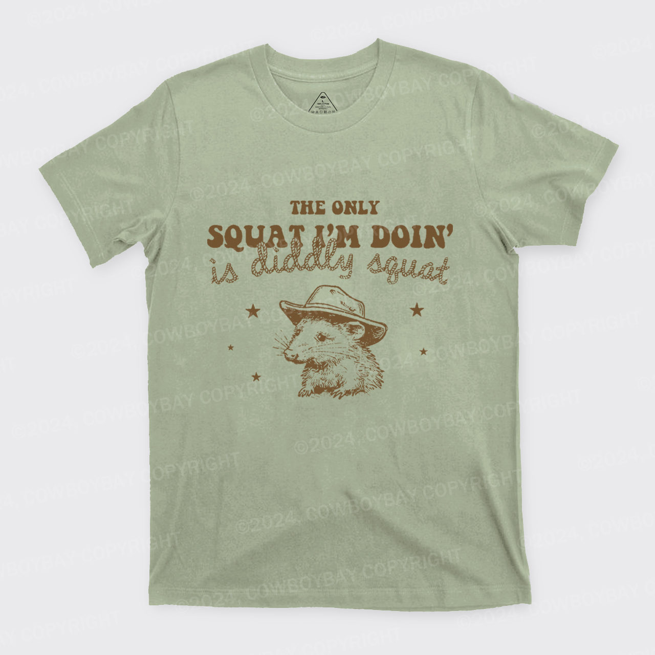 The Only Squat I'm Doing Is Diddly Squat T-Shirts