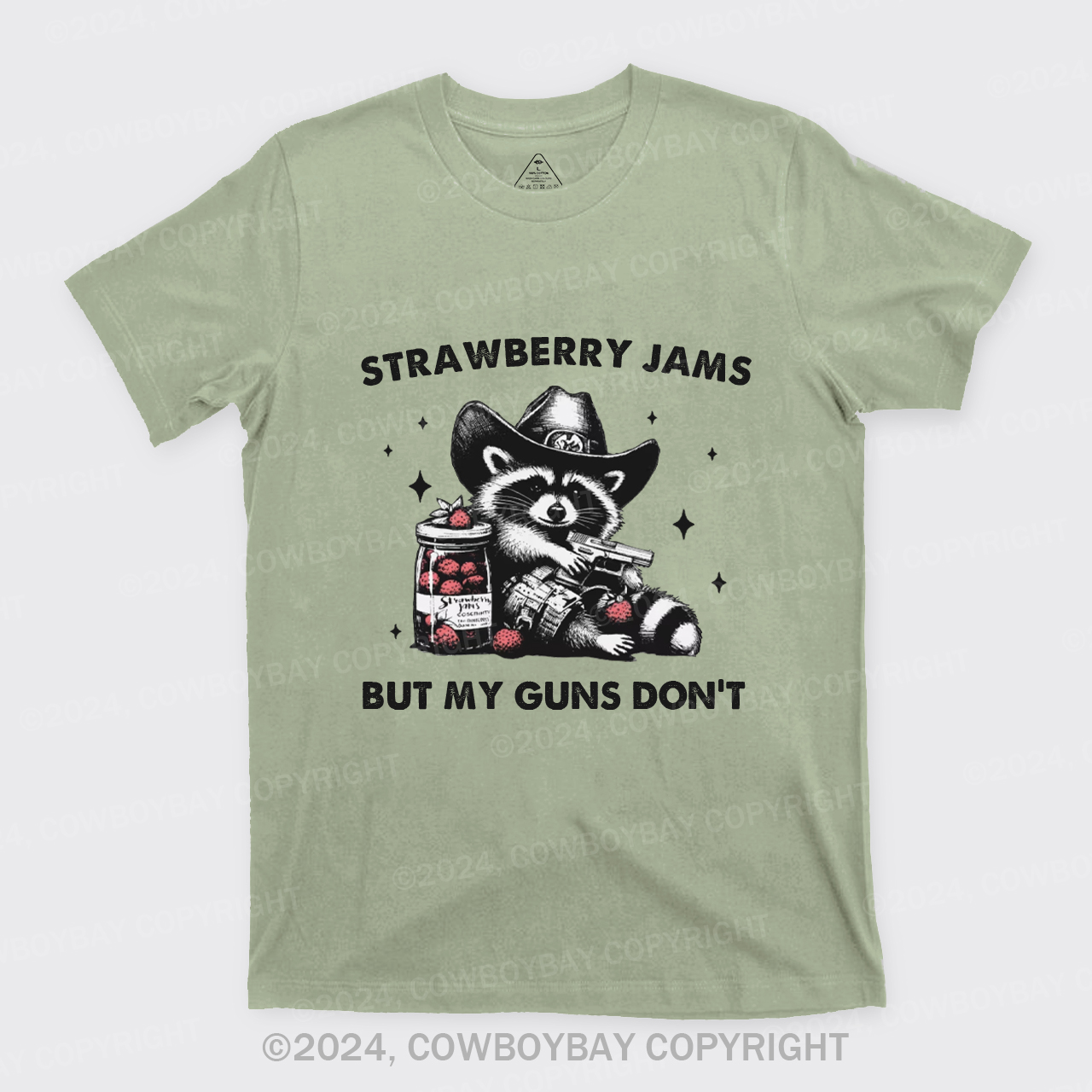 Strawberry Jams But My Guns Don't T-Shirts