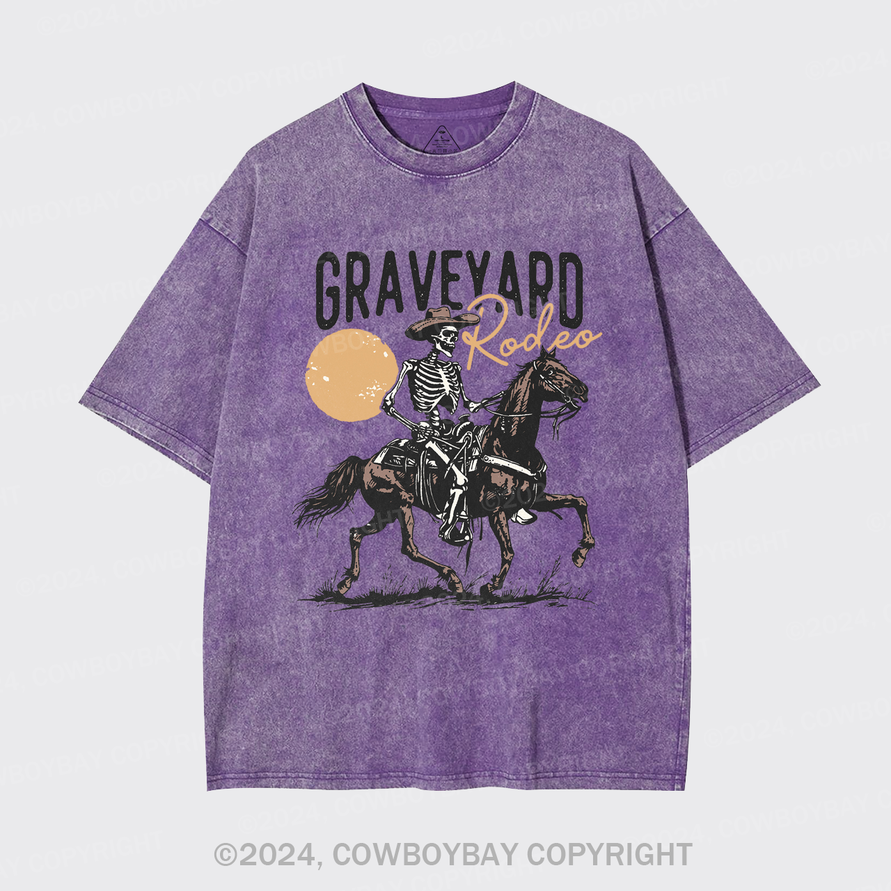 Graveyard Rodeo Garment-dye Tees