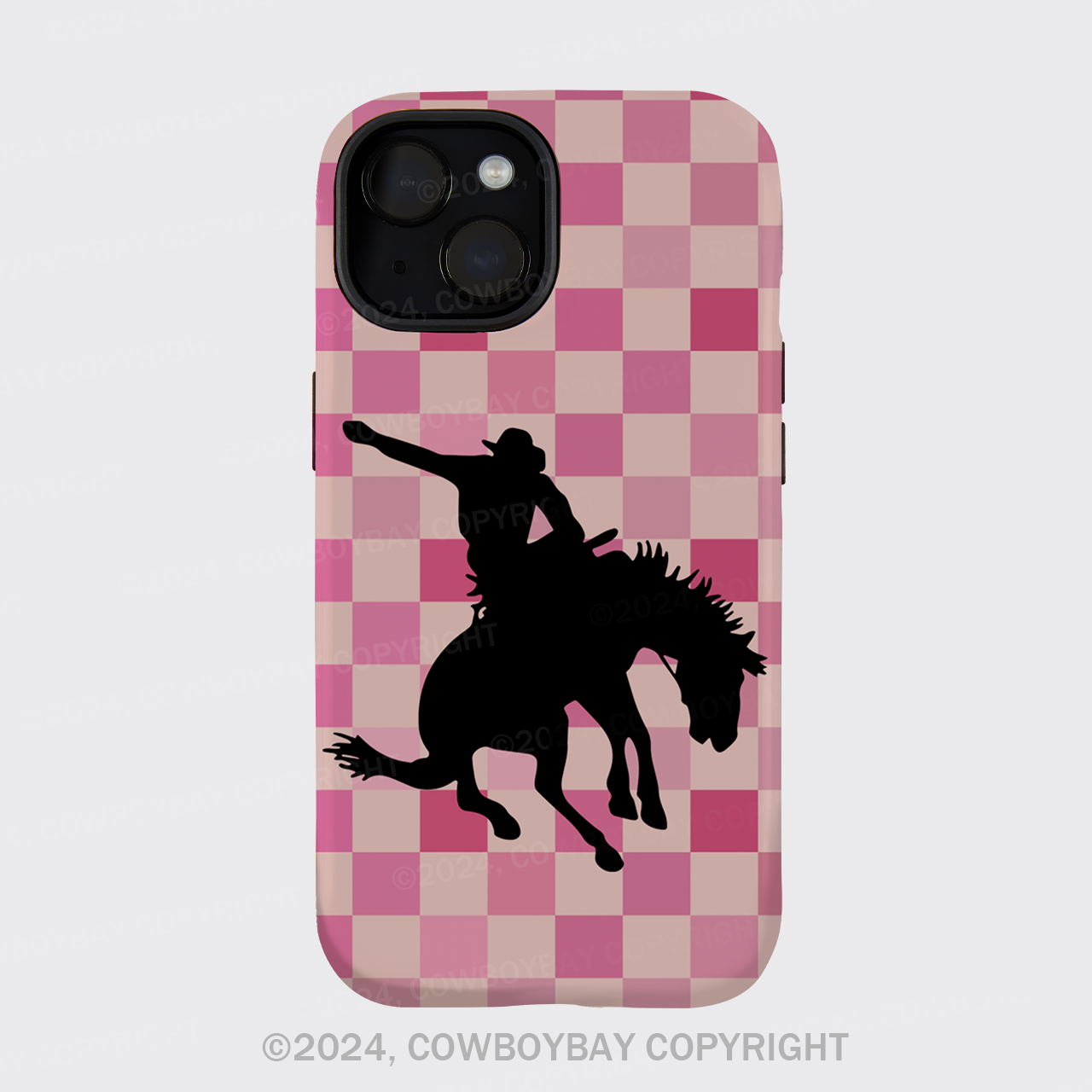 Cowboy in Arena Phone Case