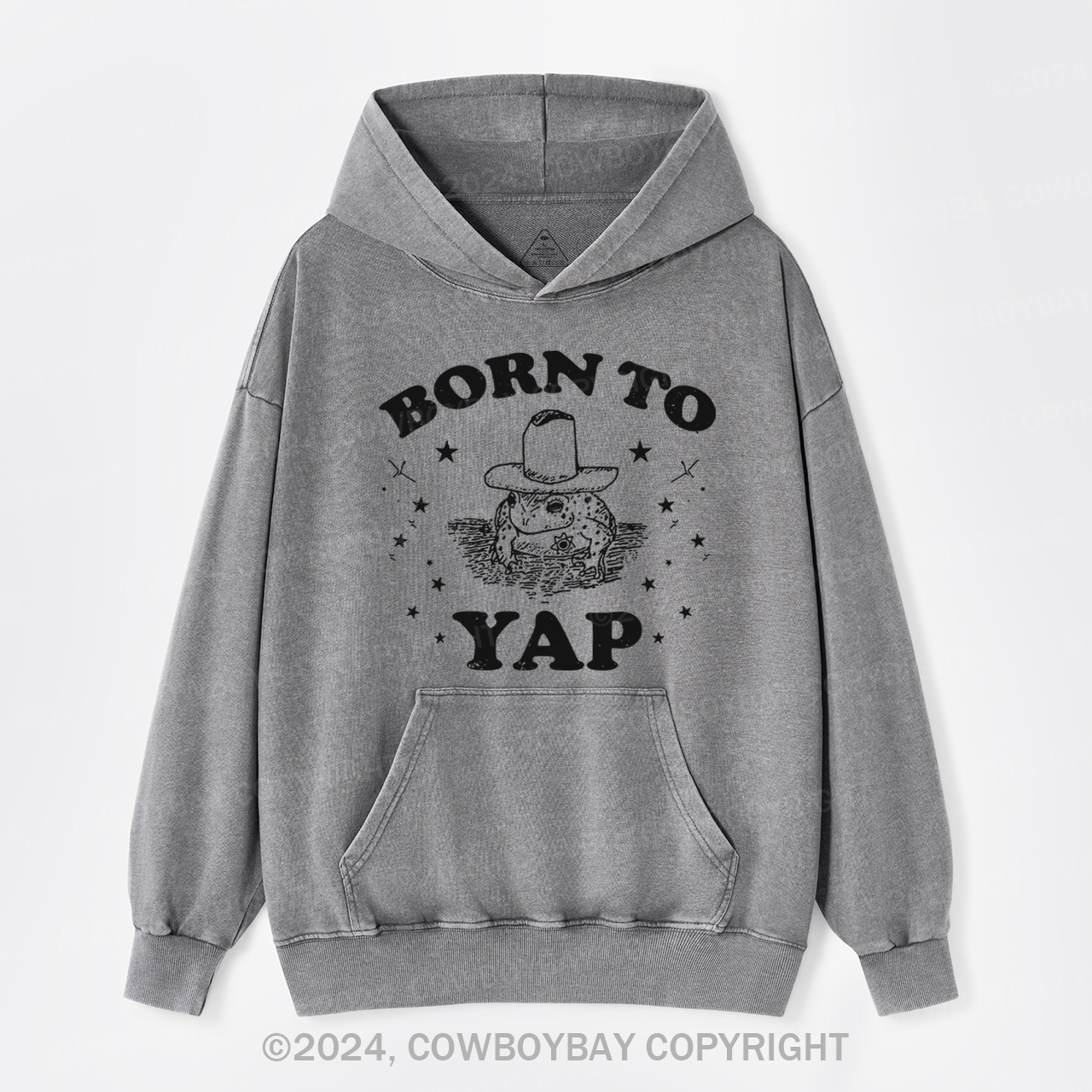 Born To Yap Garment-Dye Hoodies