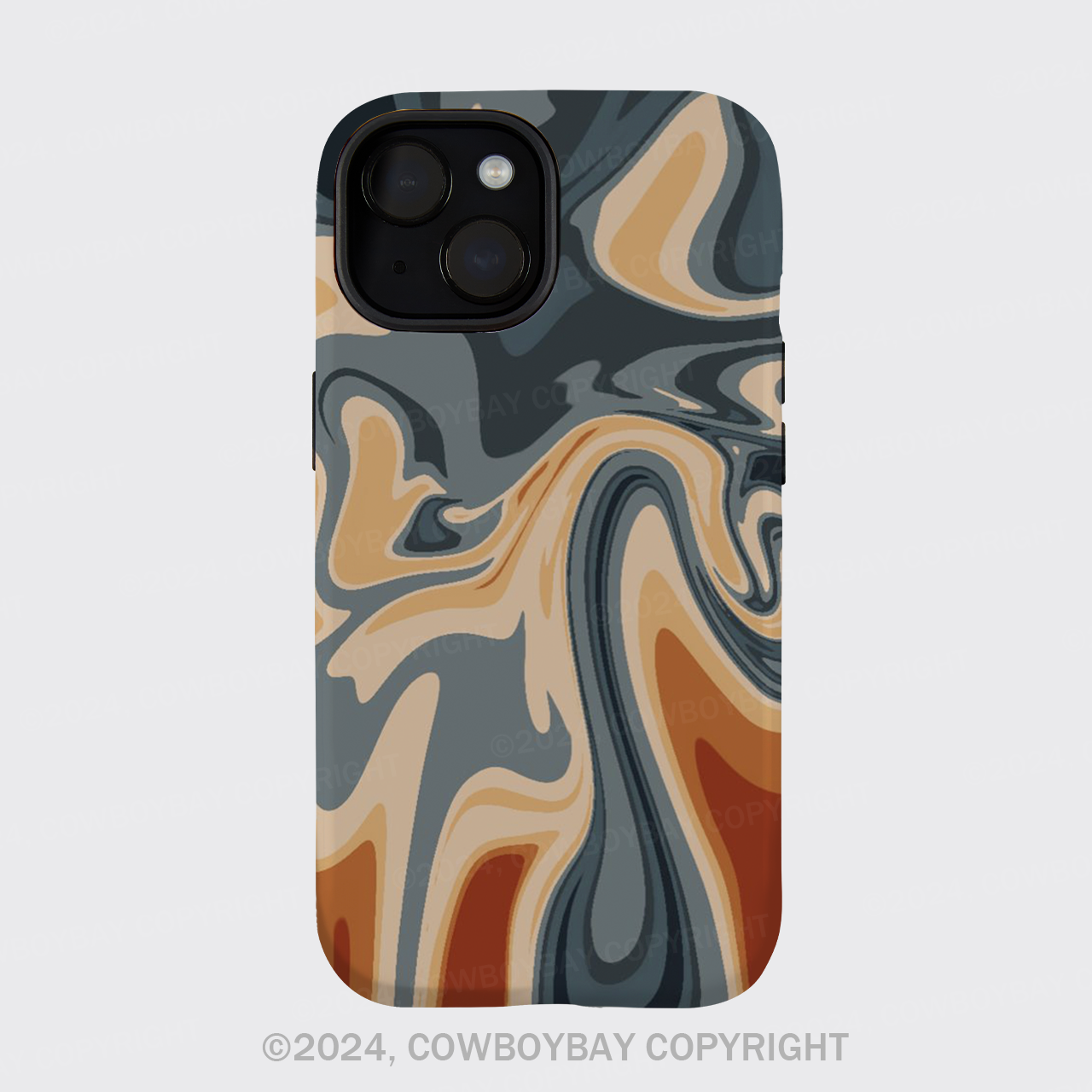 Classic Cowboy Water Ripples Phone Case