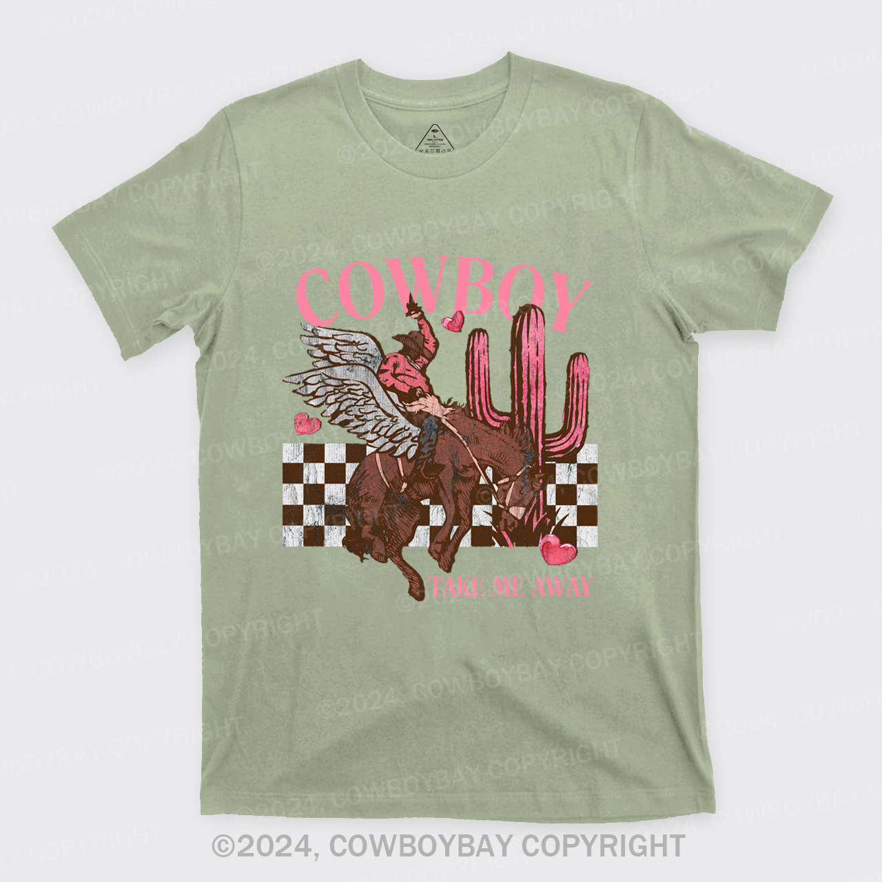 Cowboy Take Me Away Wild West T-Shirts