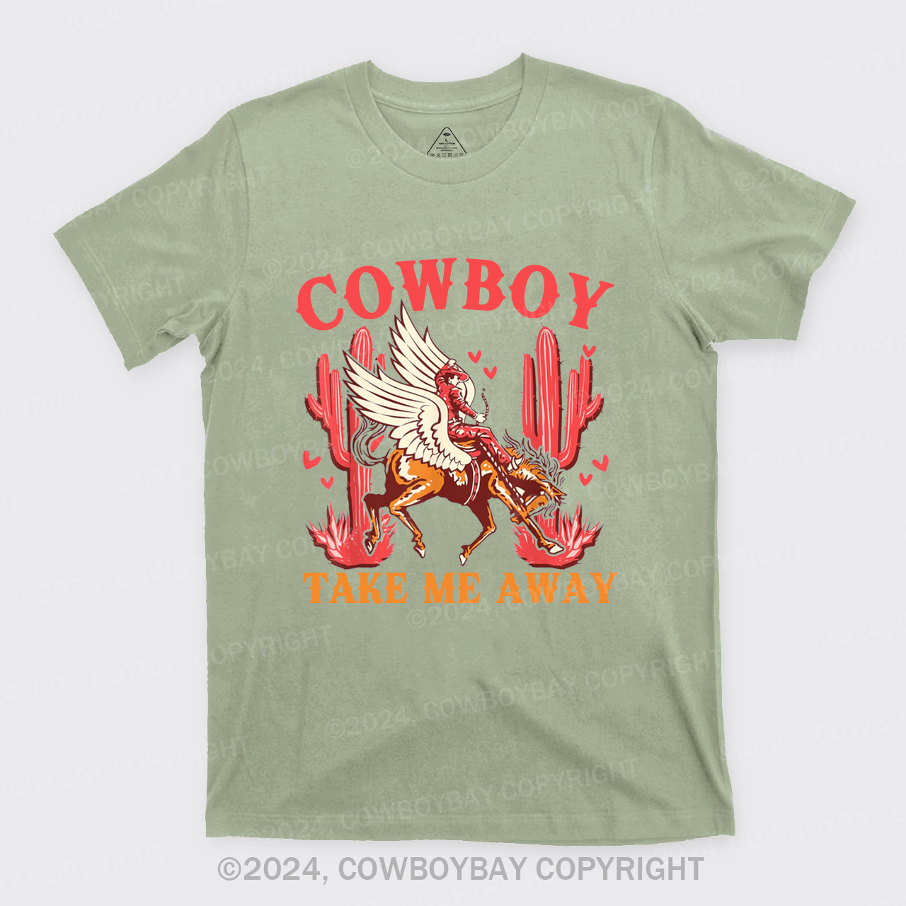 Wild West Cowboy Take Me Away T-Shirts