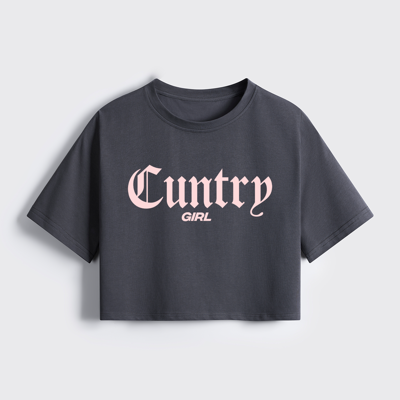 Cuntry Girl Cropped Boxy Tee