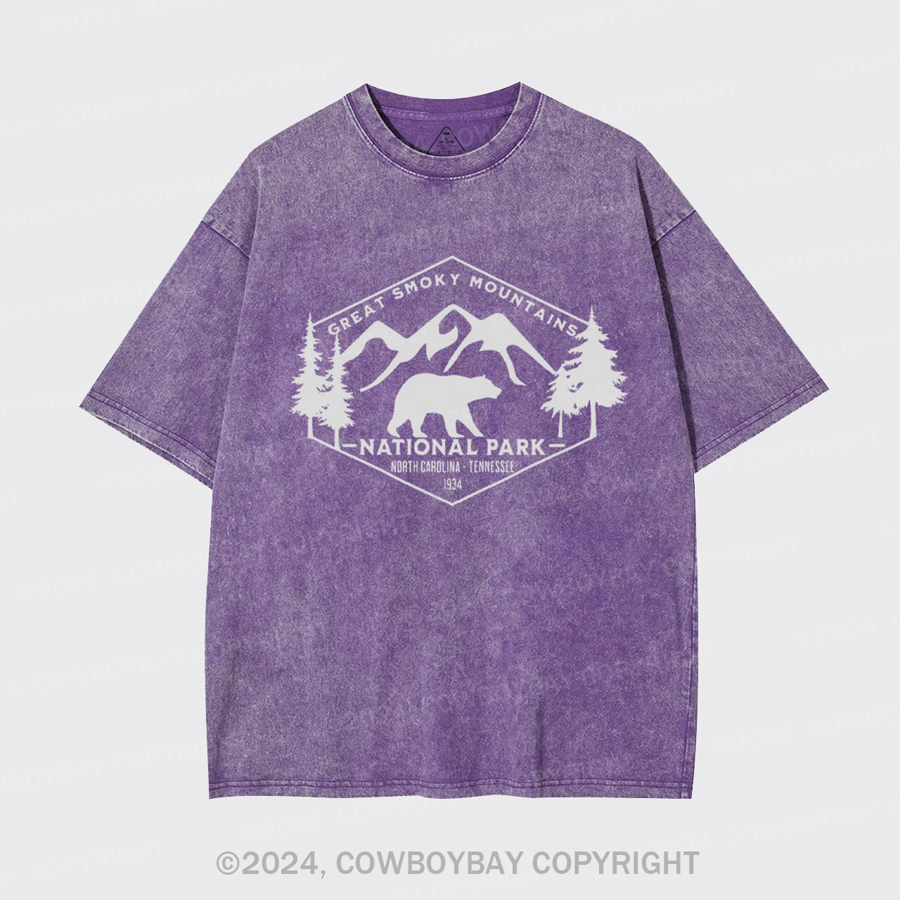Great Smoky Mountains Garment-dye Tees