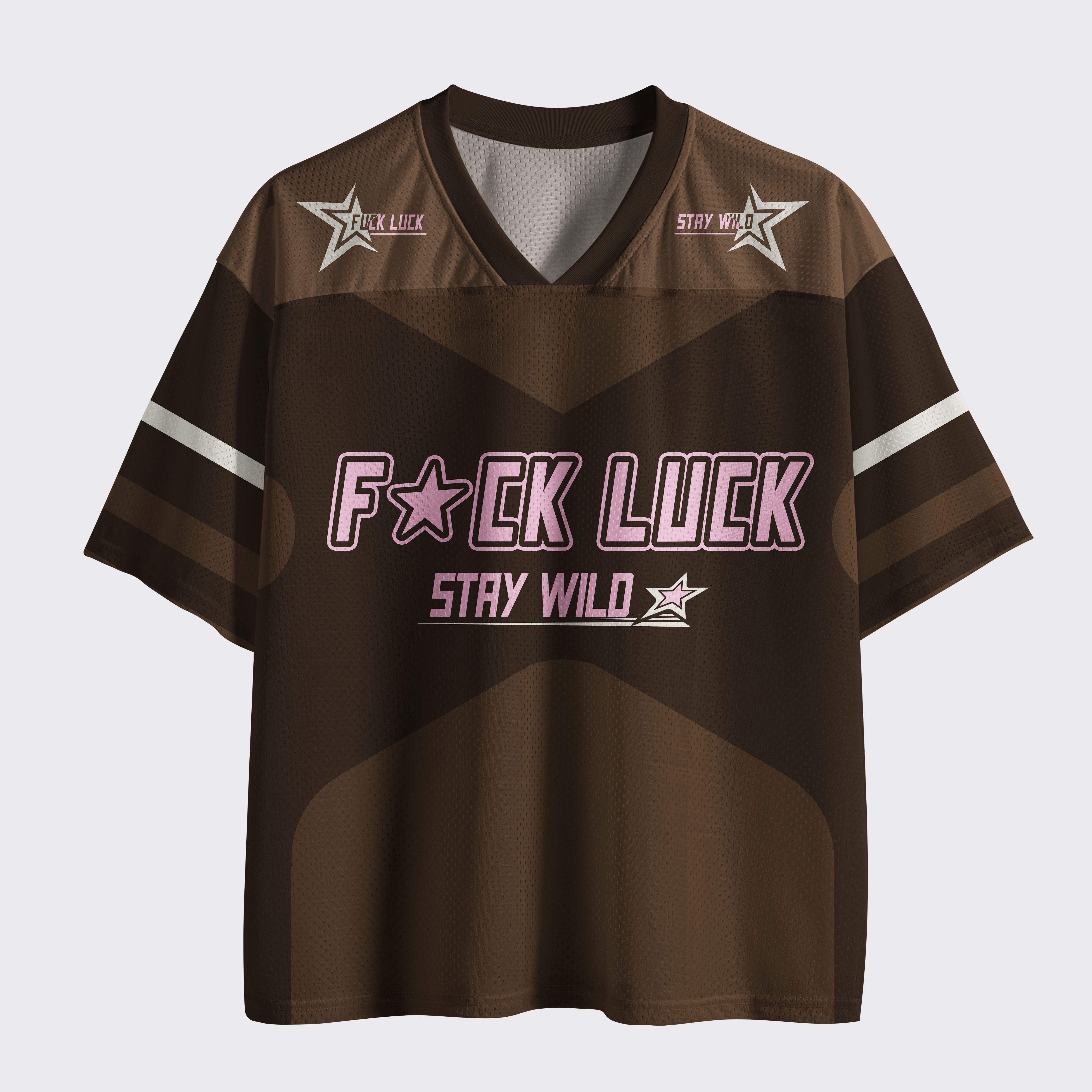 Personalized F*ck Luck Mesh Jersey