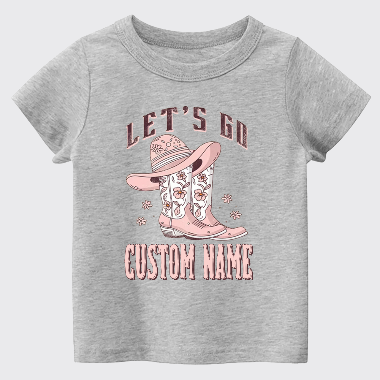 Personalized Let's Go Kids T-shirt