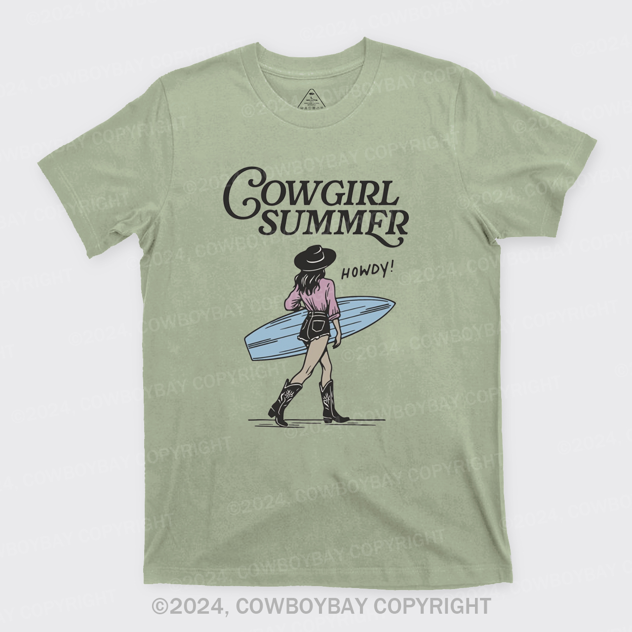 Western Summer Cowgirl Bachelorette Party T-Shirts