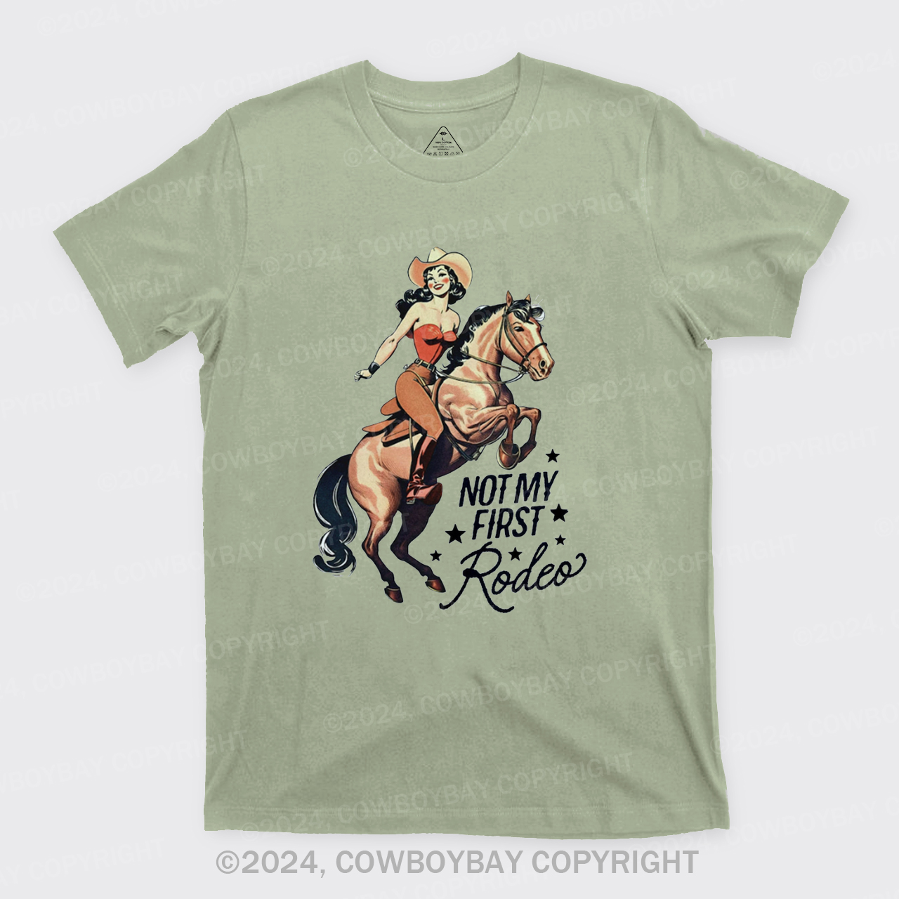 Retro Rodeo Cowgirl T-Shirts