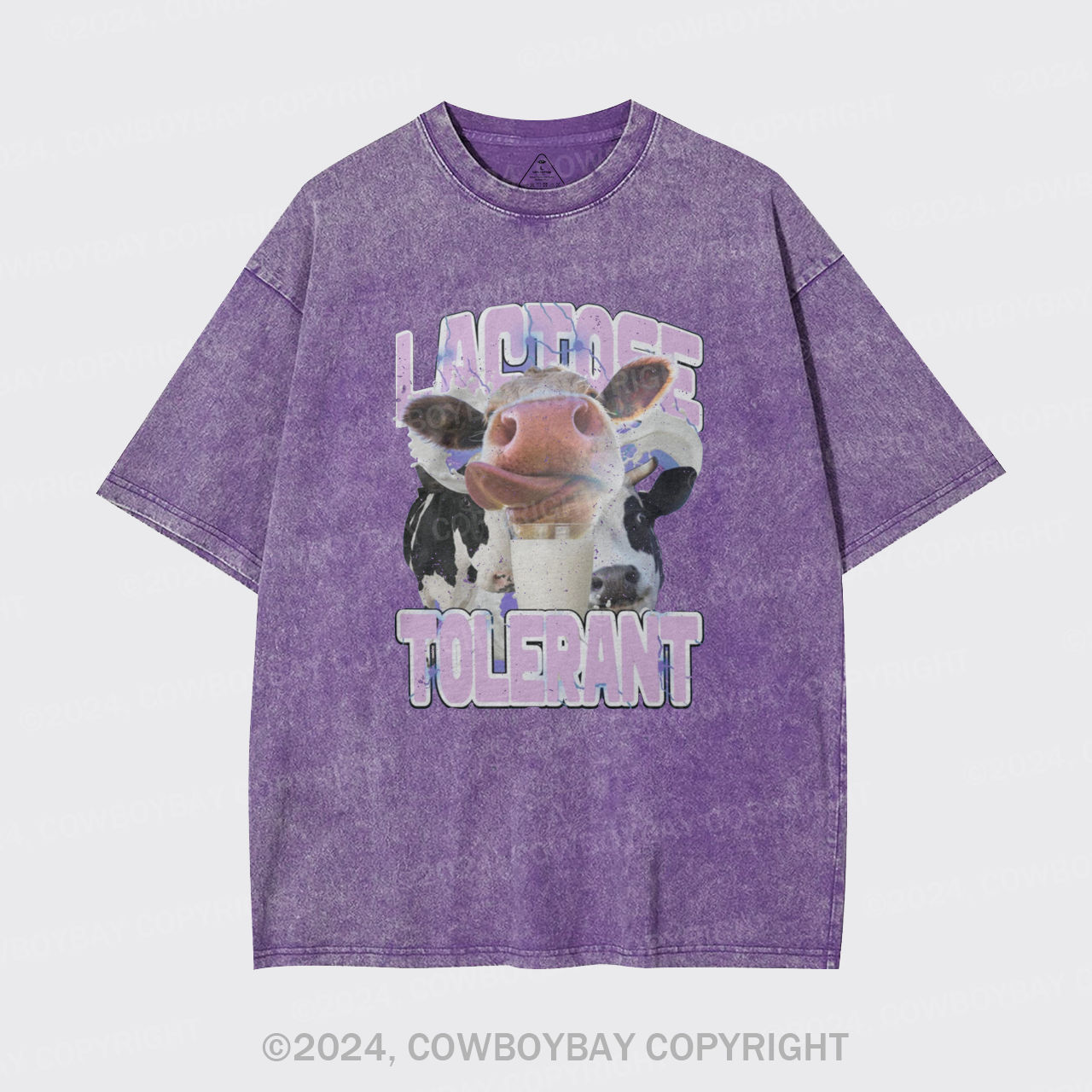 Lactose Tolerant Vintage Garment-dye Tees