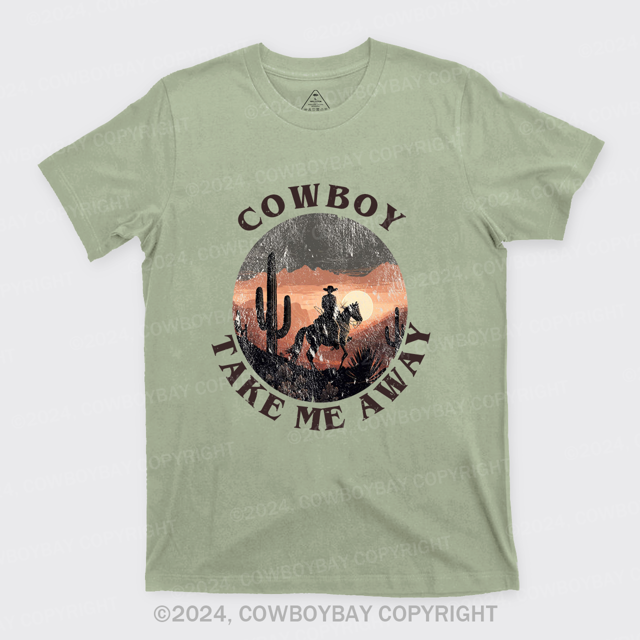 Cowboy Take Me Away Cute Farm T-Shirts