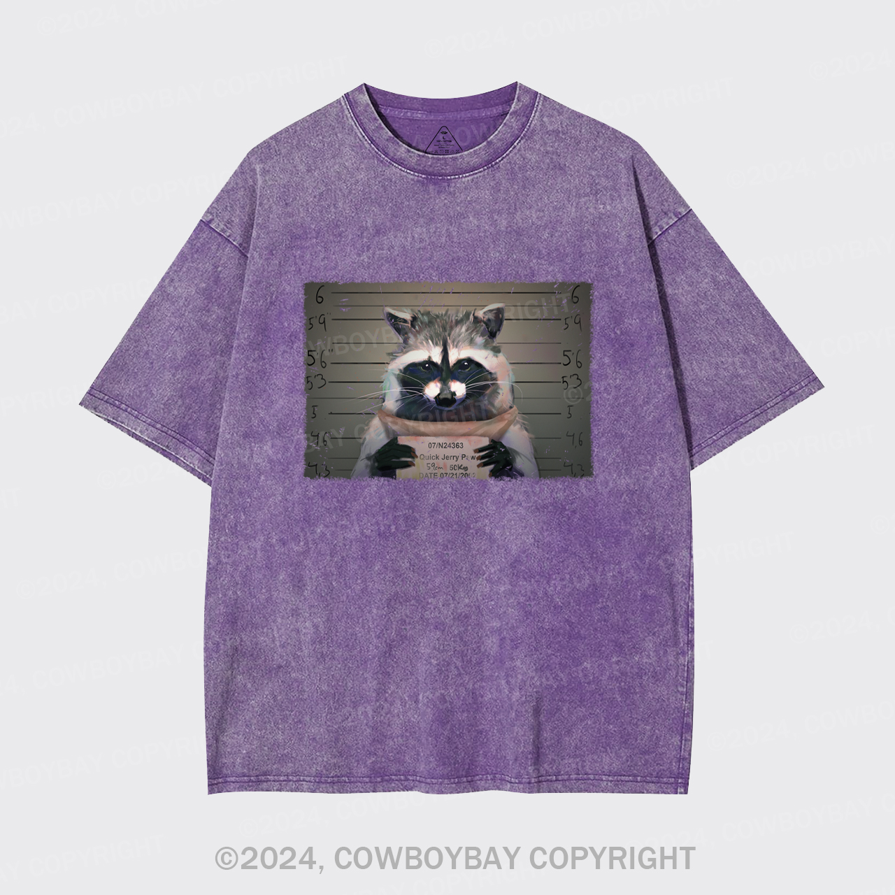 The Captive Raccoon Killer Garment-dye Tees