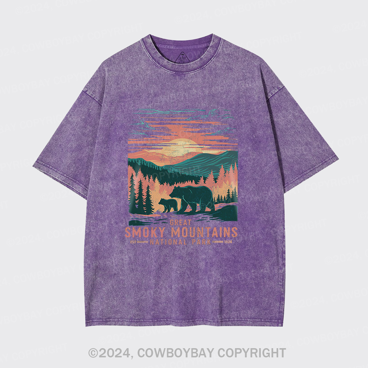 Tennessee Vacation Trip Garment-dye Tees