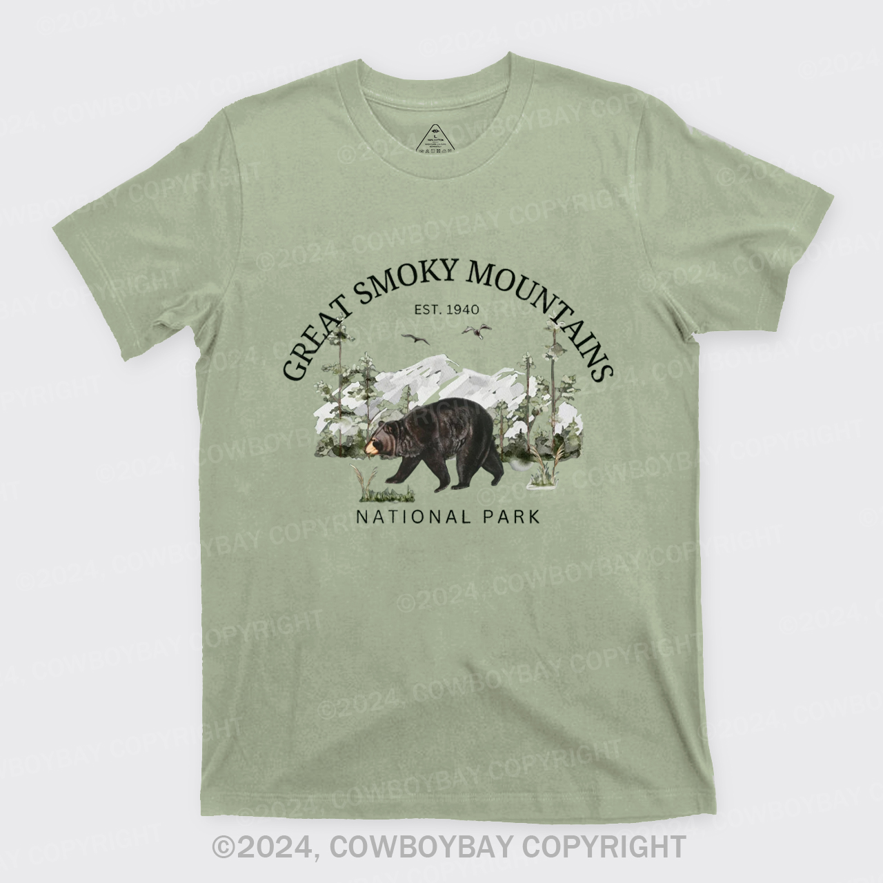 Great Smoky Mountains National Park EST.1940 T-Shirts