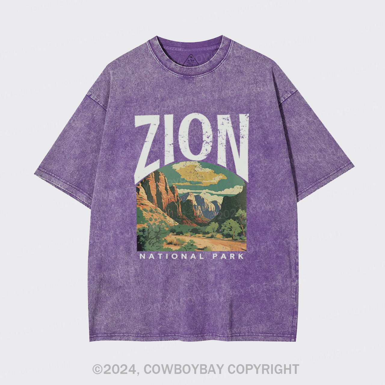 Zion National Park Garment-dye Tees