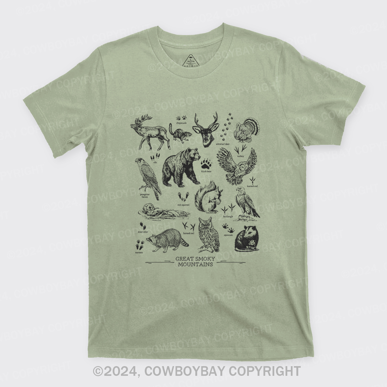 Tennessee National Park Wildlife T-Shirts