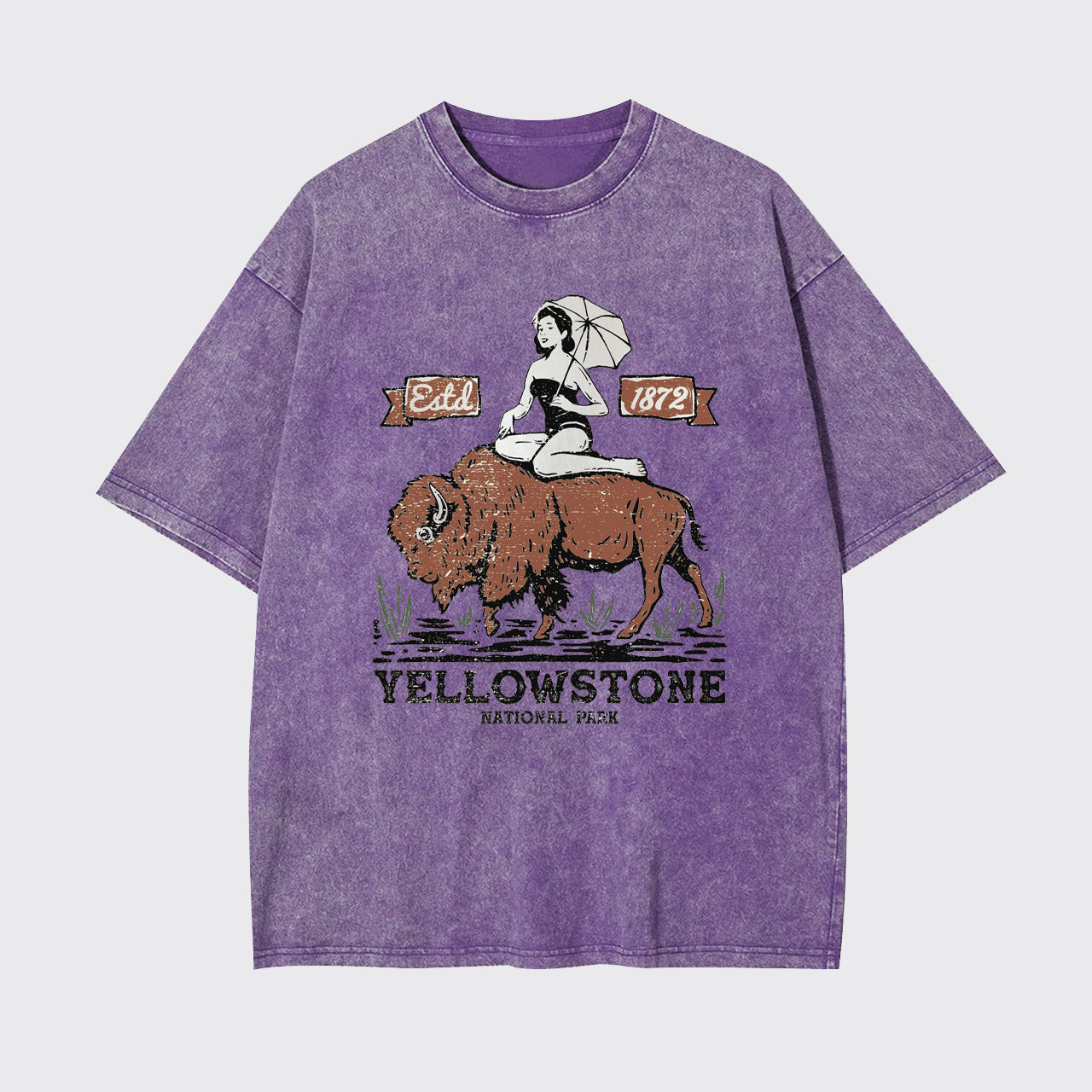Vintage Yellowstone National Park Garment-dye Tees