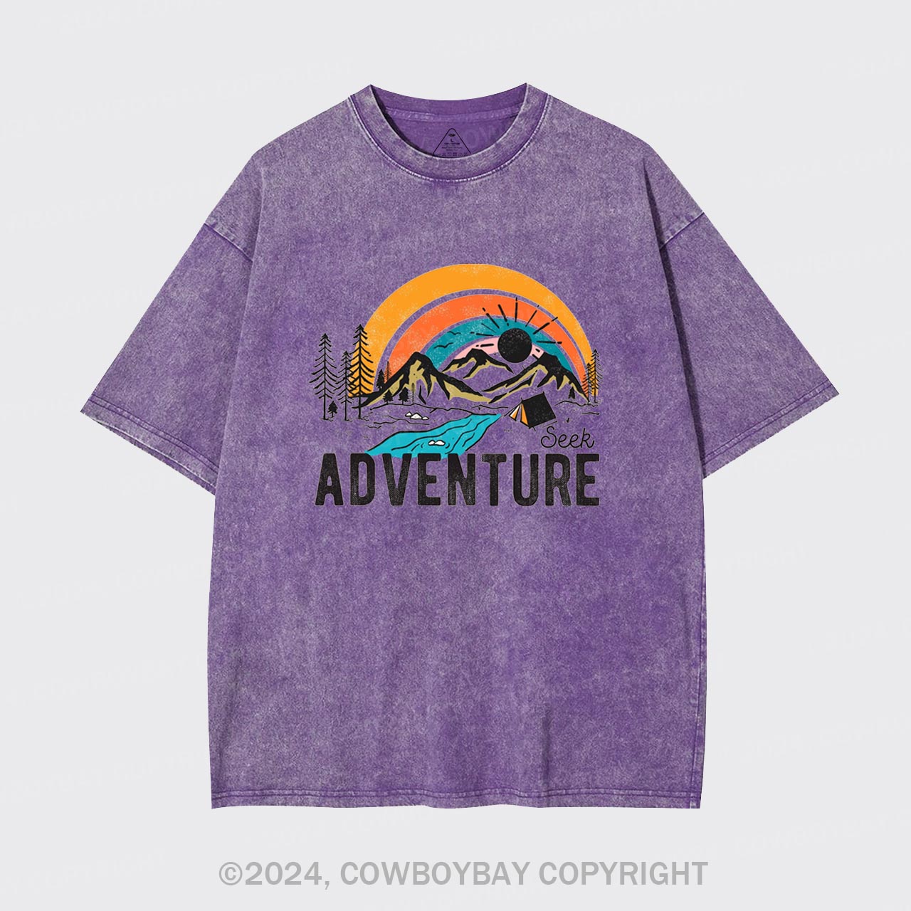 Seek Adventure Garment-dye Tees