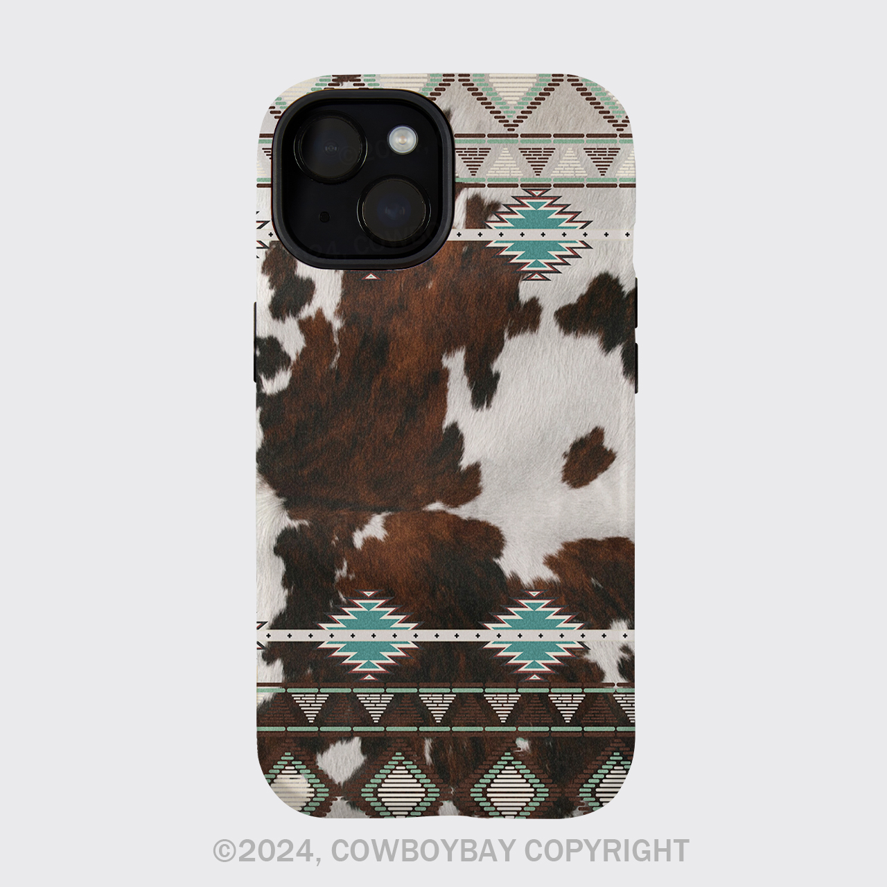Aztec Cow Texture Phone Case