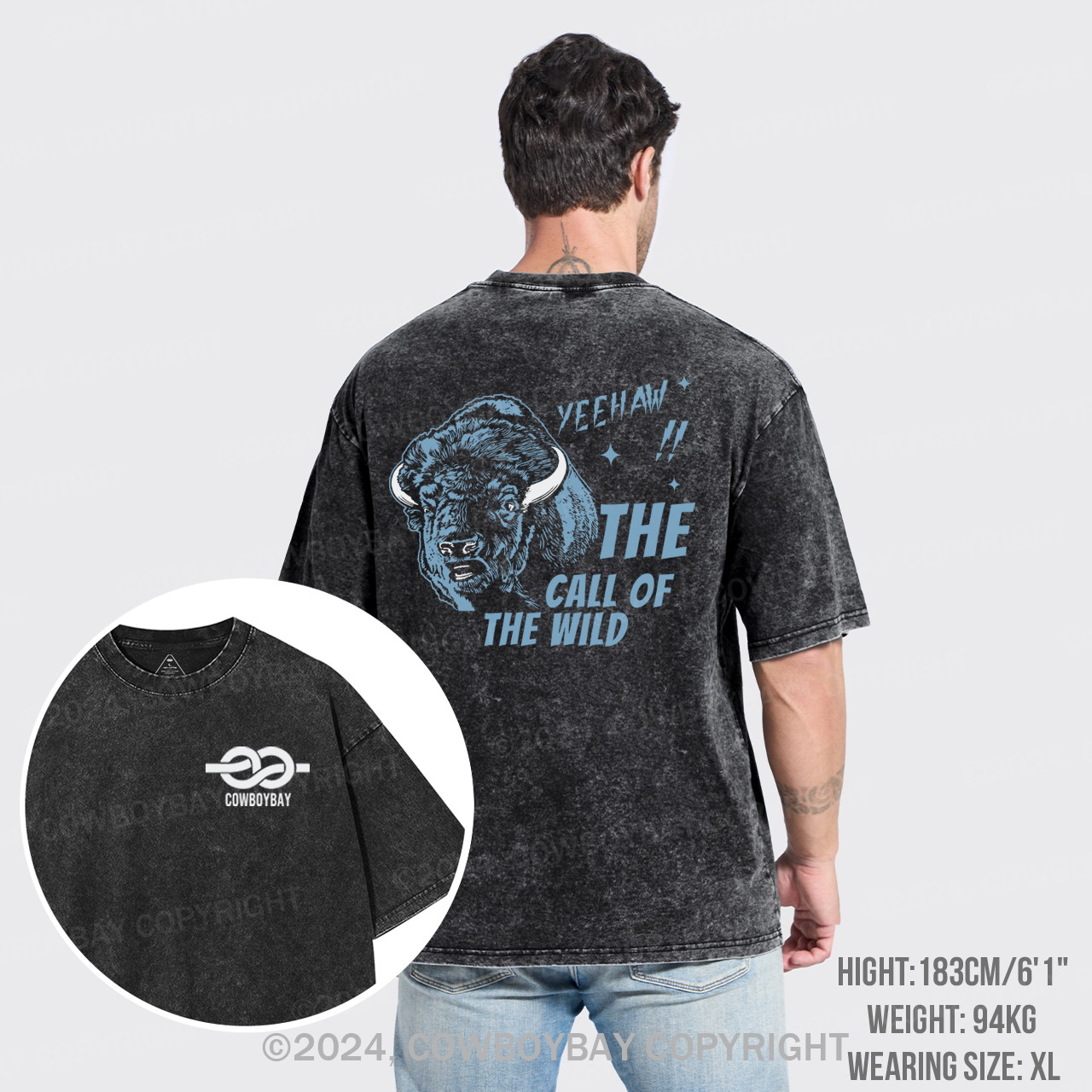 The Call Of The Wild Garment-dye Tees