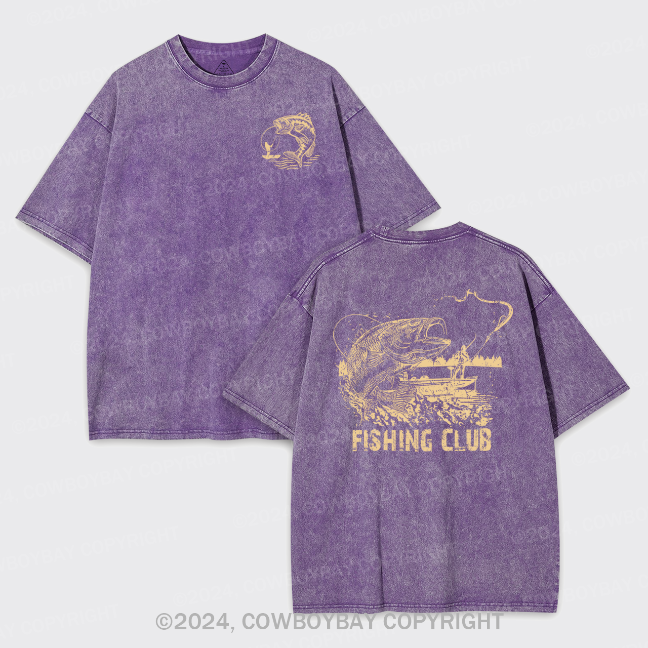 Fishing Club Garment-dye Tees