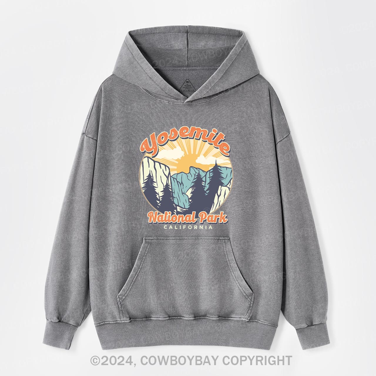 Yosemite National Park Garment-Dye Hoodies