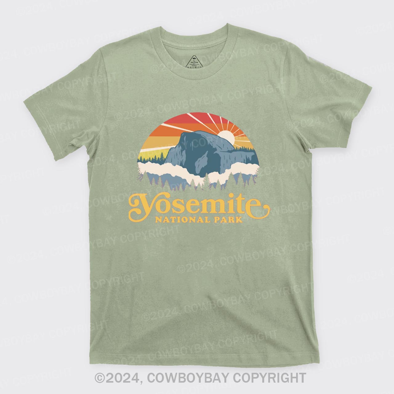 Yosemite Mountain Hiking T-Shirts
