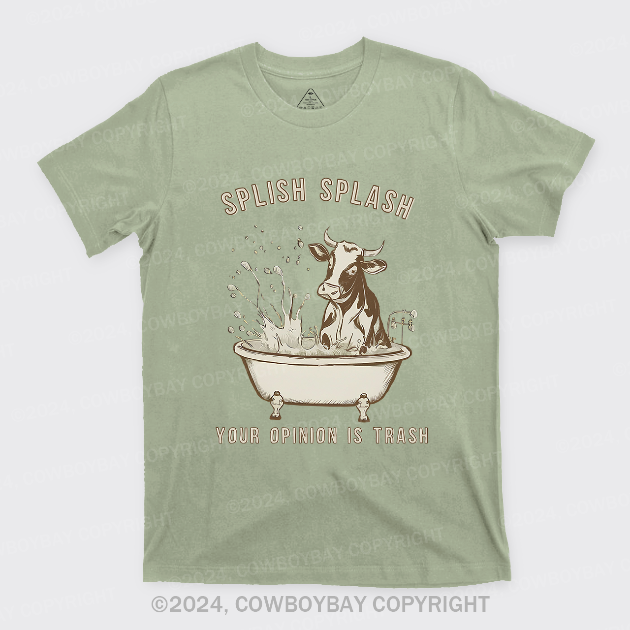 Vintage Splish Splash Your Opinion Is Trash T-Shirts