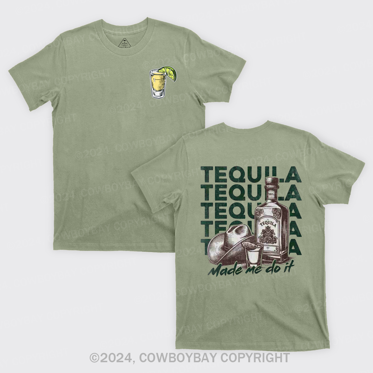 Cute Tequila Shot Lover T-Shirts