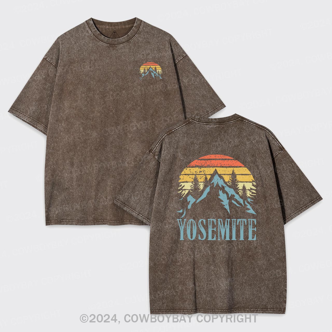 Yosemite Park Garment-dye Tees