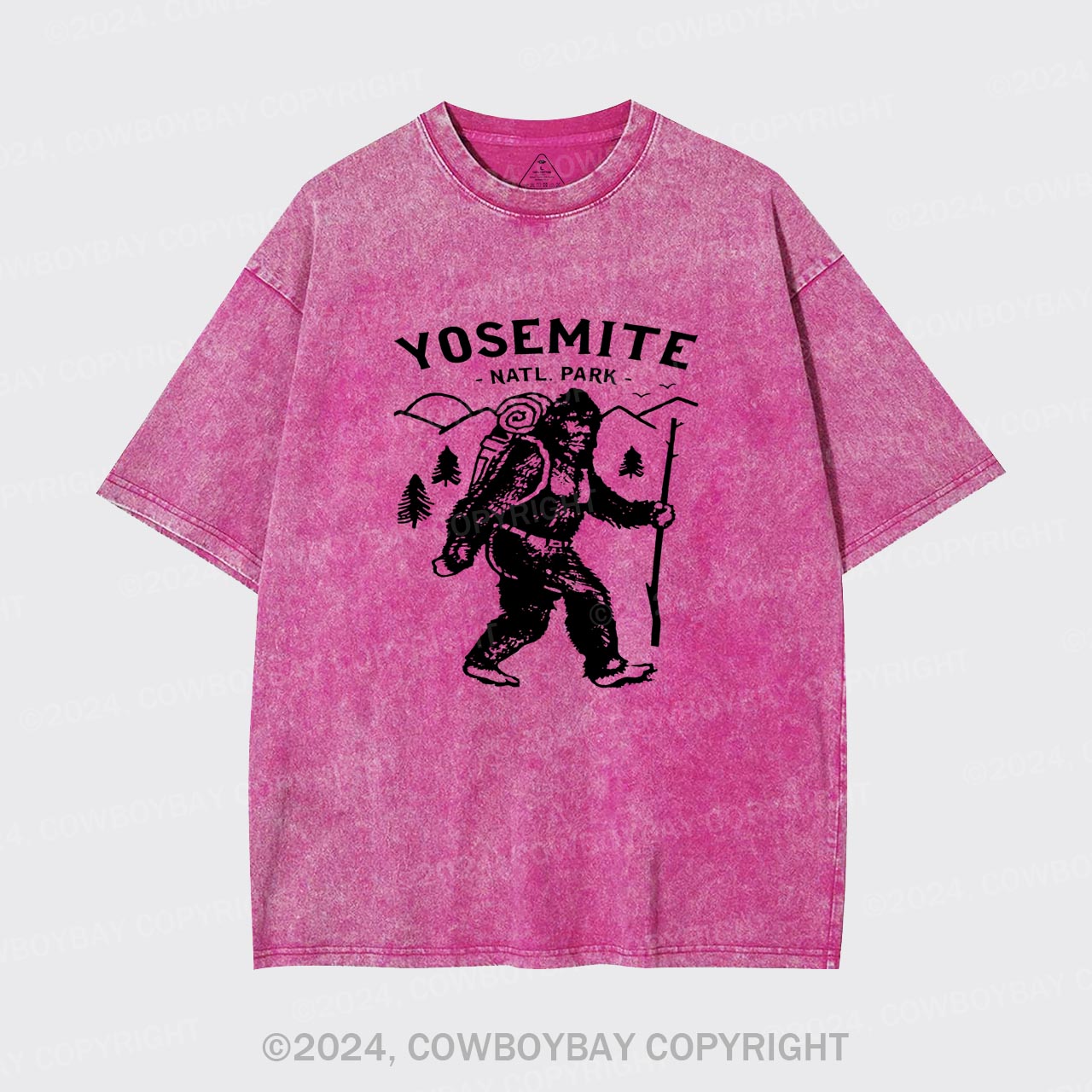 Yosemite Natl Par Garment-dye Tees