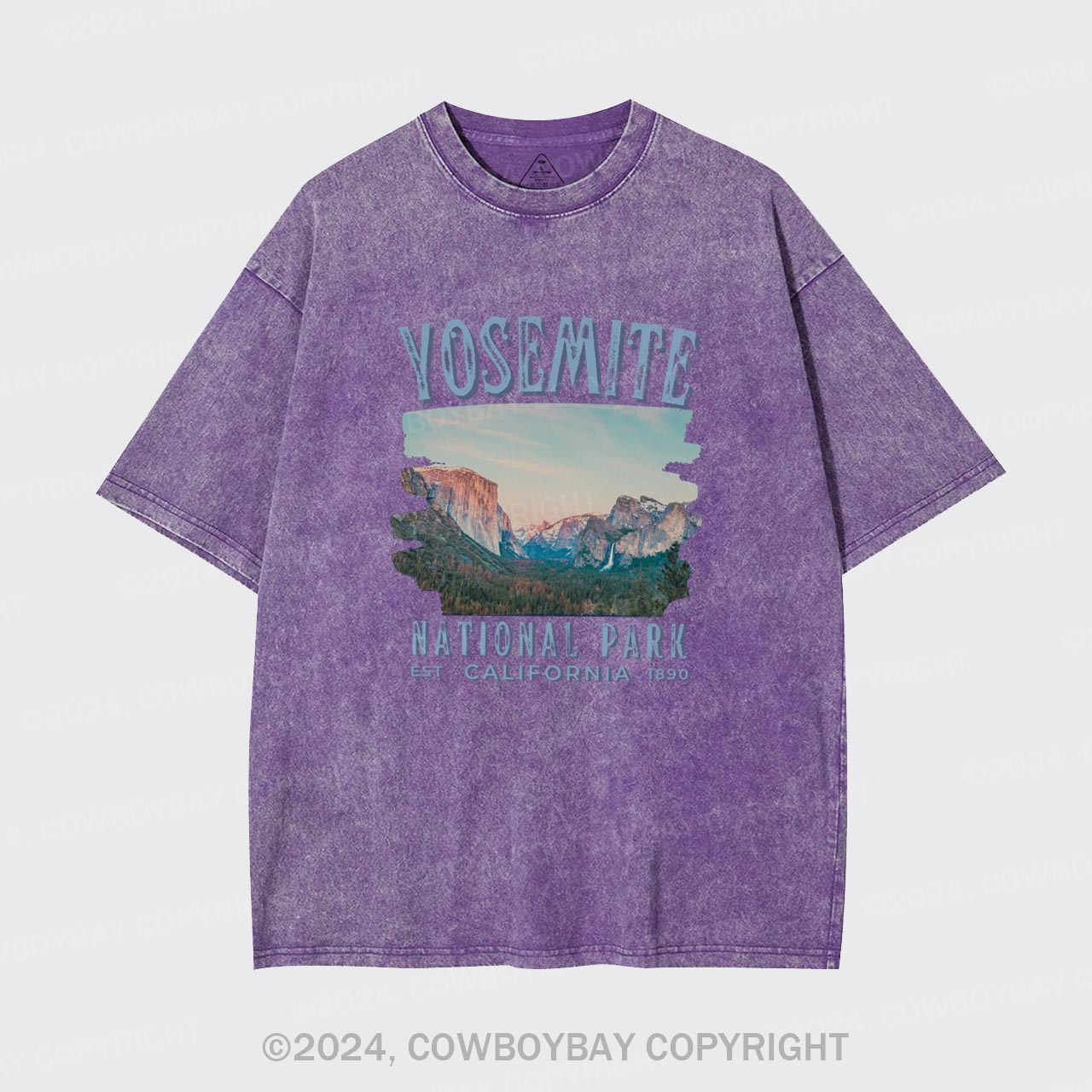 Yosemite National Park California Garment-dye Tees