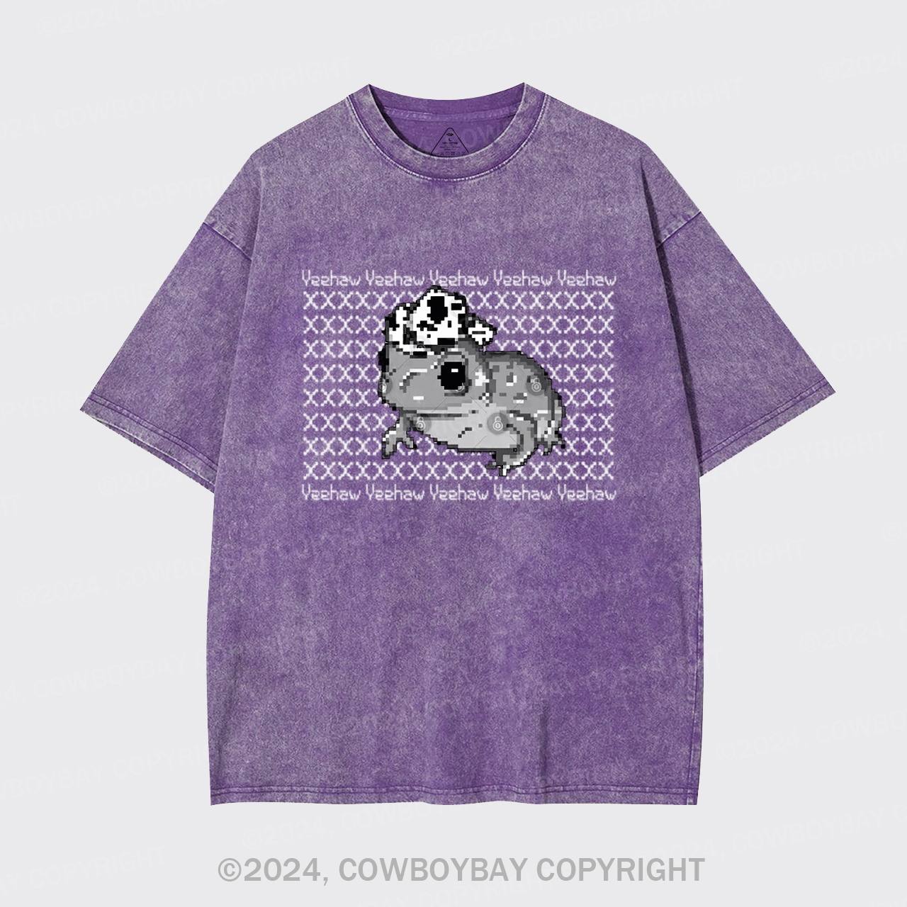Yeehaw Frog Garment-dye Tees