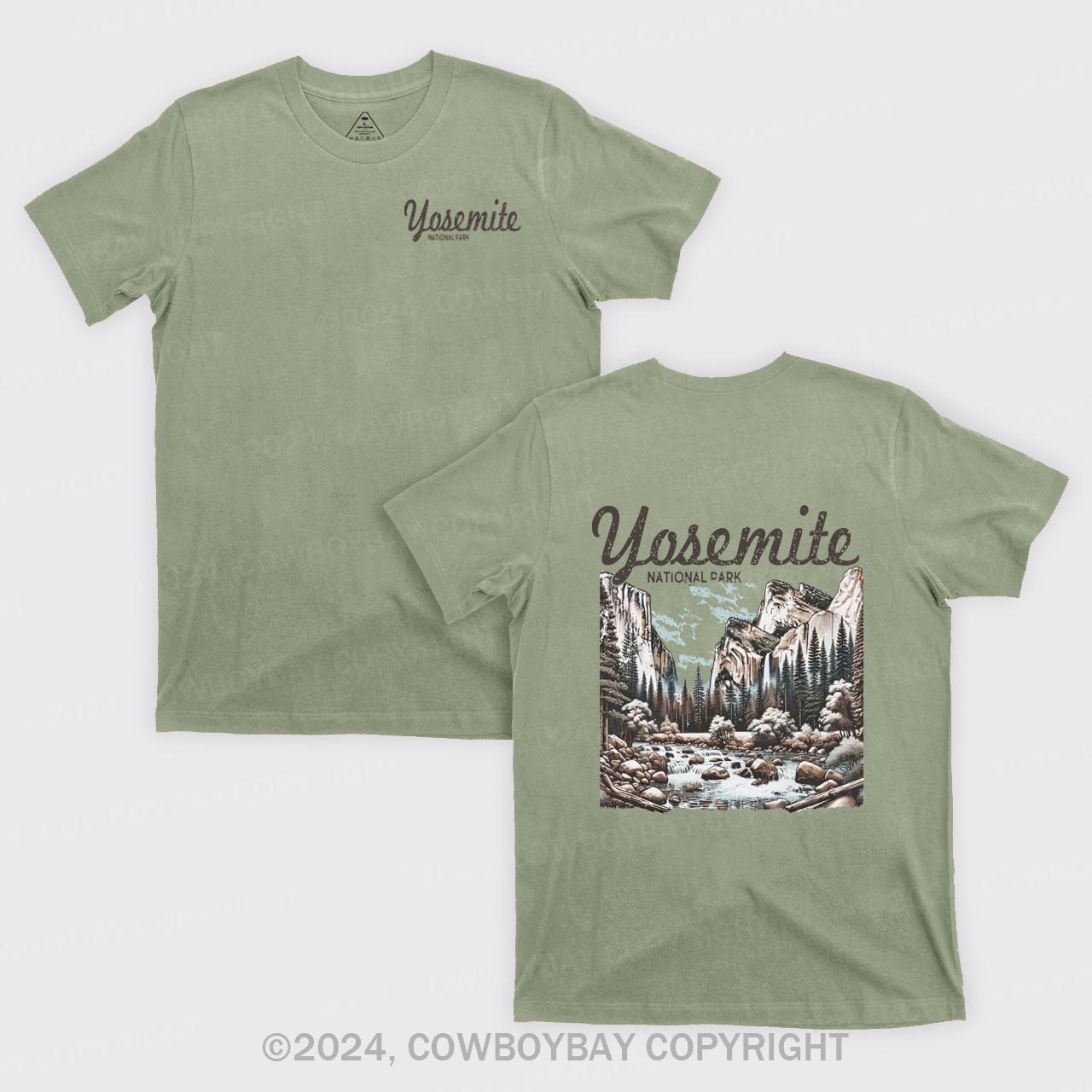 Vintage Yosemite National Park T-Shirts