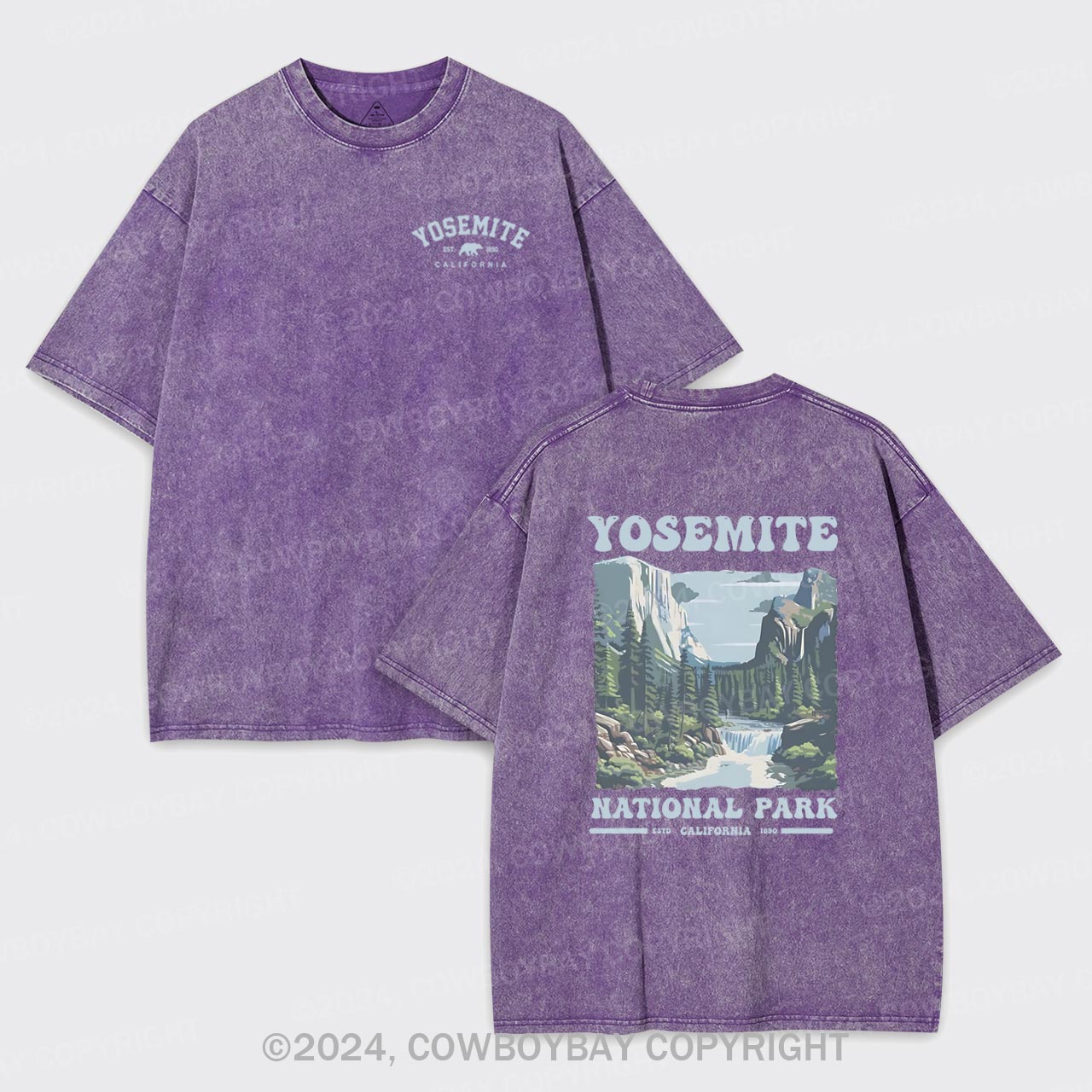 California National Park Garment-dye Tees
