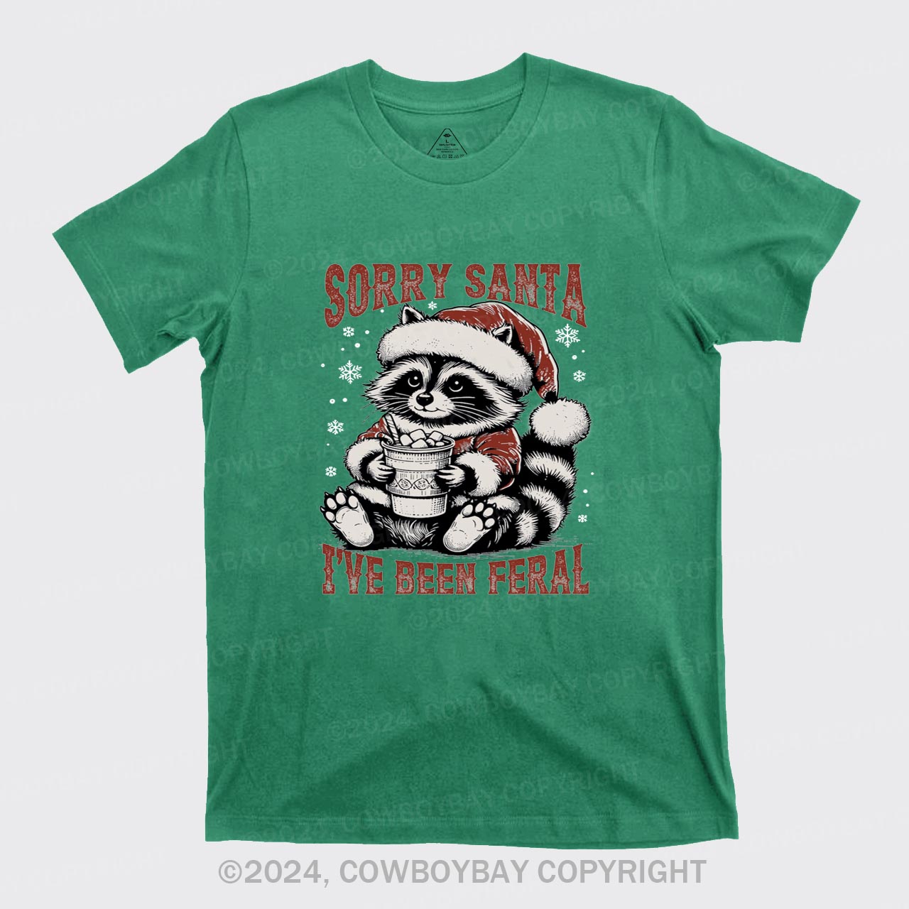 Sorry Santa I've Been Feral T-Shirts