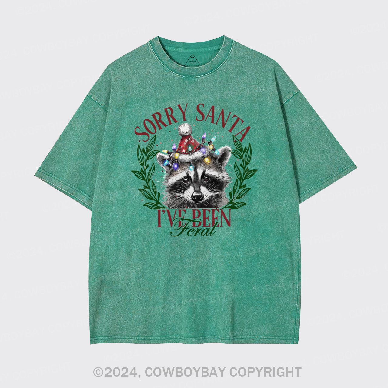 I'm Sorry, Santa, I'm So Wild Garment-dye Tees
