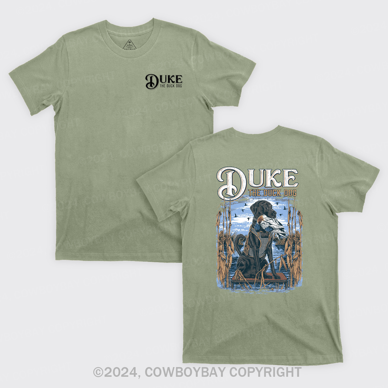 Duke The Duck Dog T-Shirts